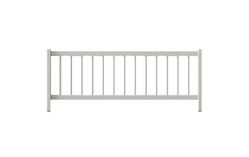 Karyola Korkuluğu Çitli Sedef Krem (138.5x57 cm)